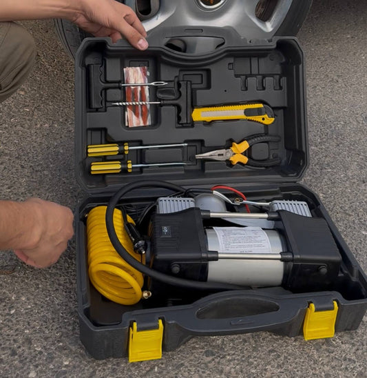 Compresseur Auto 12V Double Cylindre