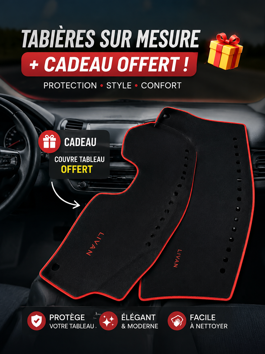Tapis 5D Sur Mesure + 🎁 Couvre Tableau OFFERT